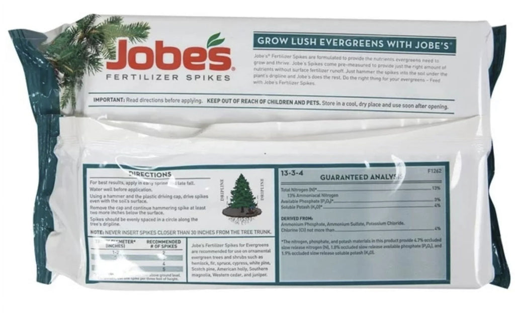 15 Pack Evergreen Tree & Shrub Fertilizer Spikes Q929572
