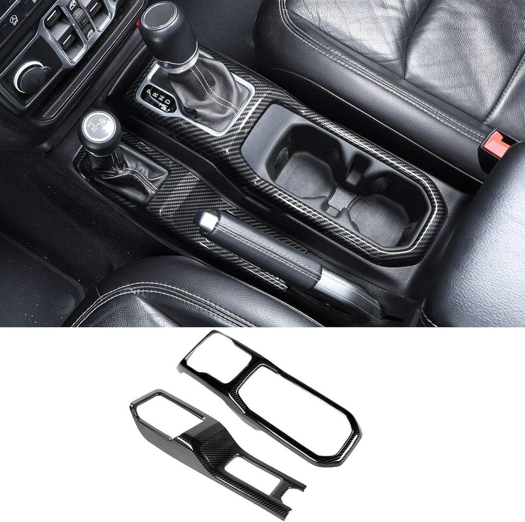 Red Four-Wheel Drive Gear Shift Panel Cover Trim Pack of 2 Z8300