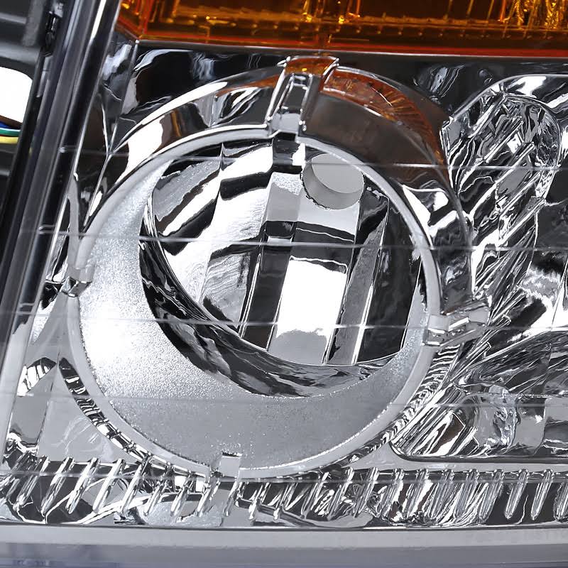 Chrome Crystal Headlights M945
