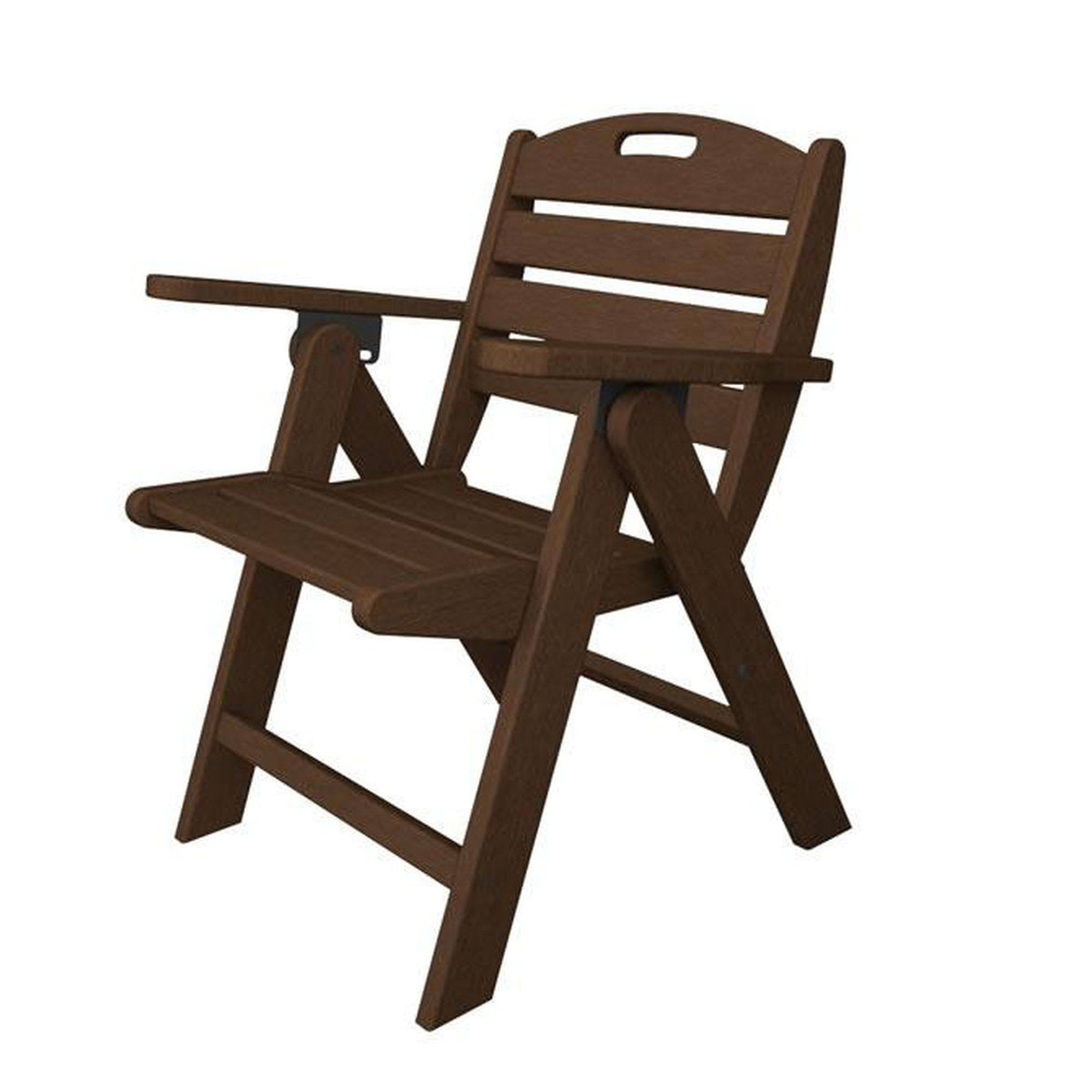 Mahogany Lowback Chair N7638