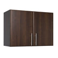 32x22 Stackable Wall Storage Cabinet in Espresso J9623