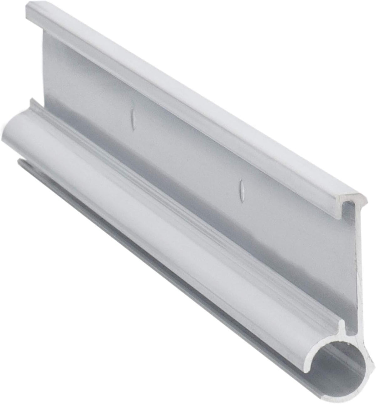 Black Aluminum RV Awning Trim with Insert, 92" Length, 5 Trim Pieces, Pack of 2 K6964