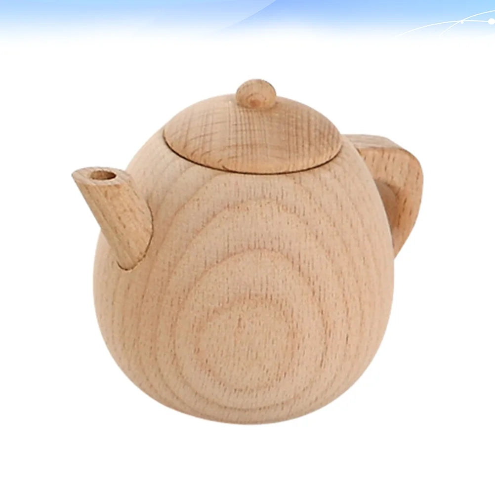 Solid Wood Tea Pot Toy S271