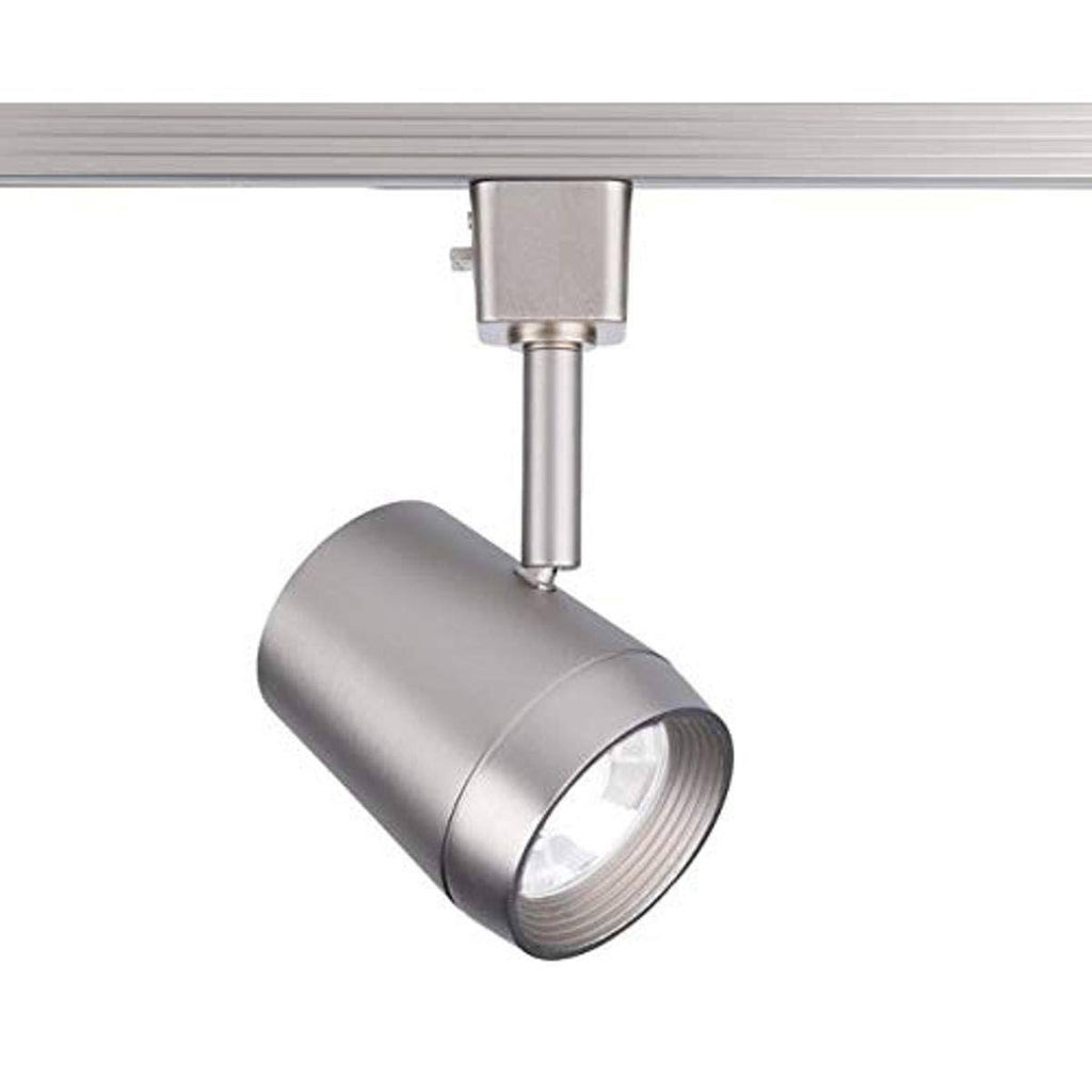 Brushed Nickel LED Track Head S450106