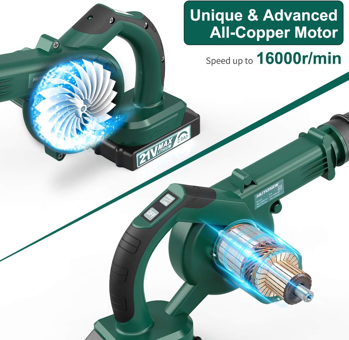26CC Gas Handheld Leaf Blower with Nozzle Extension W415874