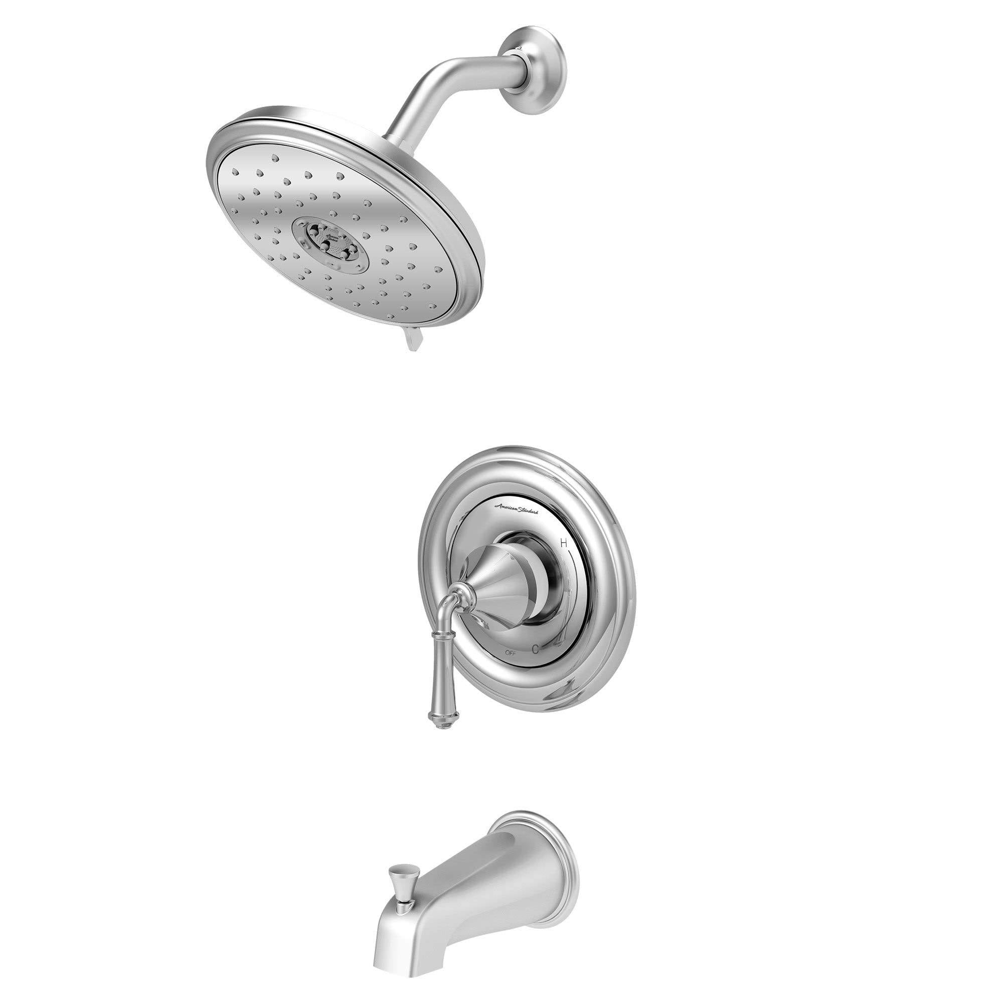 Polished Chrome Tub and Shower Trim Package W538426