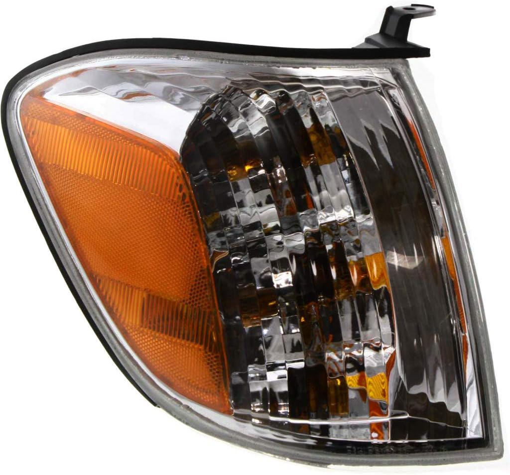Parking Signal Light Assembly for Toyota Tundra 2005 2006 Passenger Side Double Cab Pack of 2 M8626