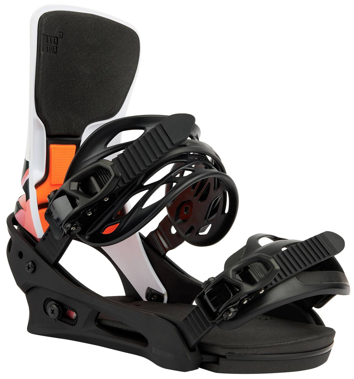 Black White Snowboard Bindings E531272