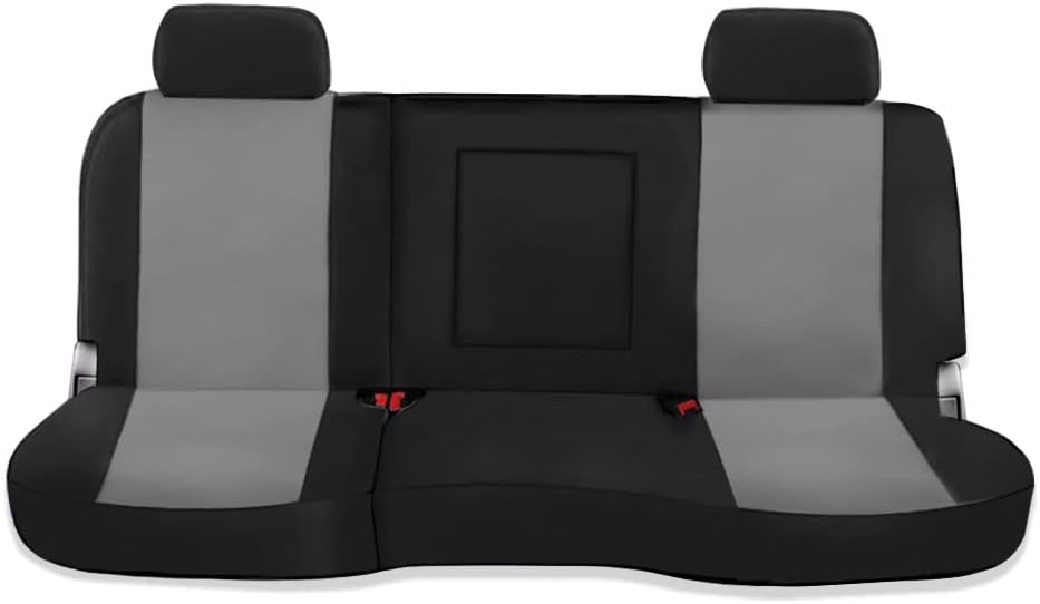 Gray & Black Neoprene Front Seat Covers E667133