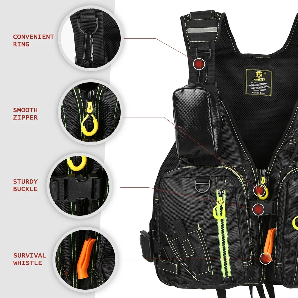 Fishing Floatation Vest Waistcoat B185