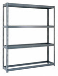 Boltless Freestanding Shelving, 84x22h, Gray Y46051