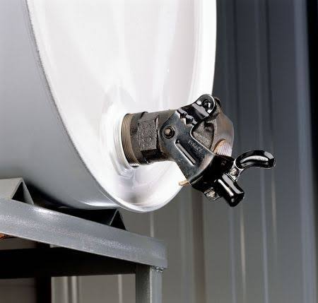 63 Drum Faucet, 3/4 in, Manual, Cast Iron J70793
