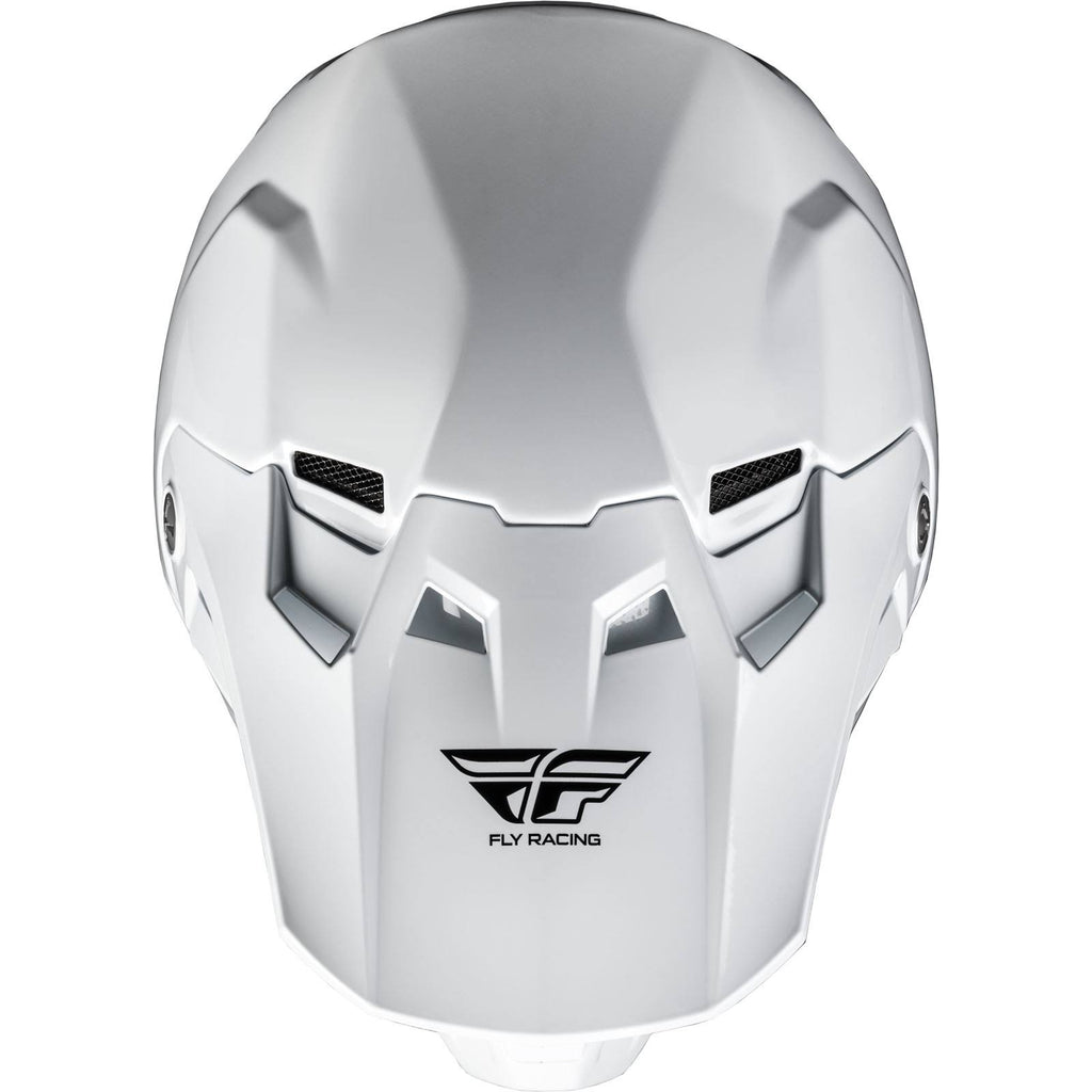 White 2x Solid Helmet W26551