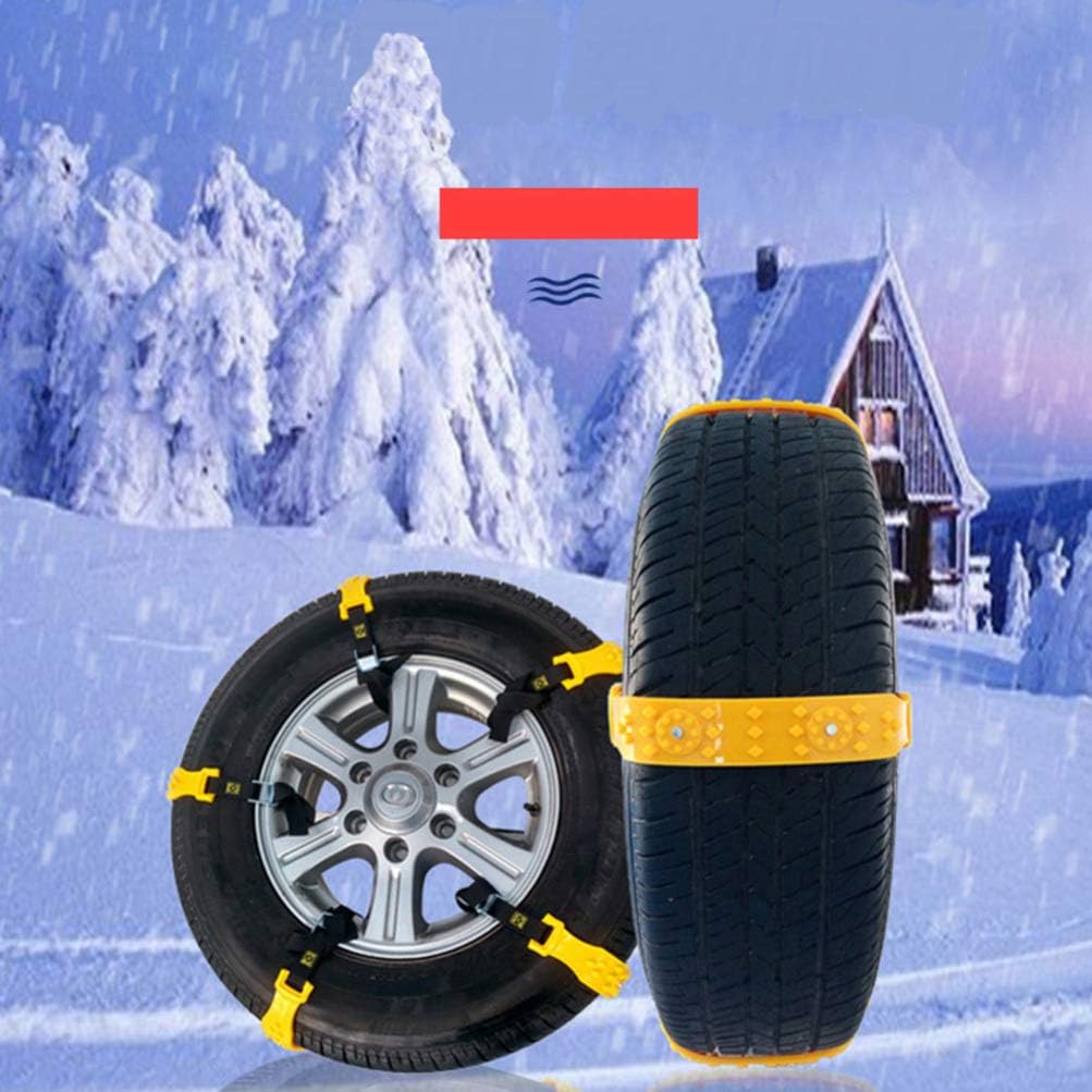 10Pcs Car Snow Chains Anti Slip Tire Chains G6317