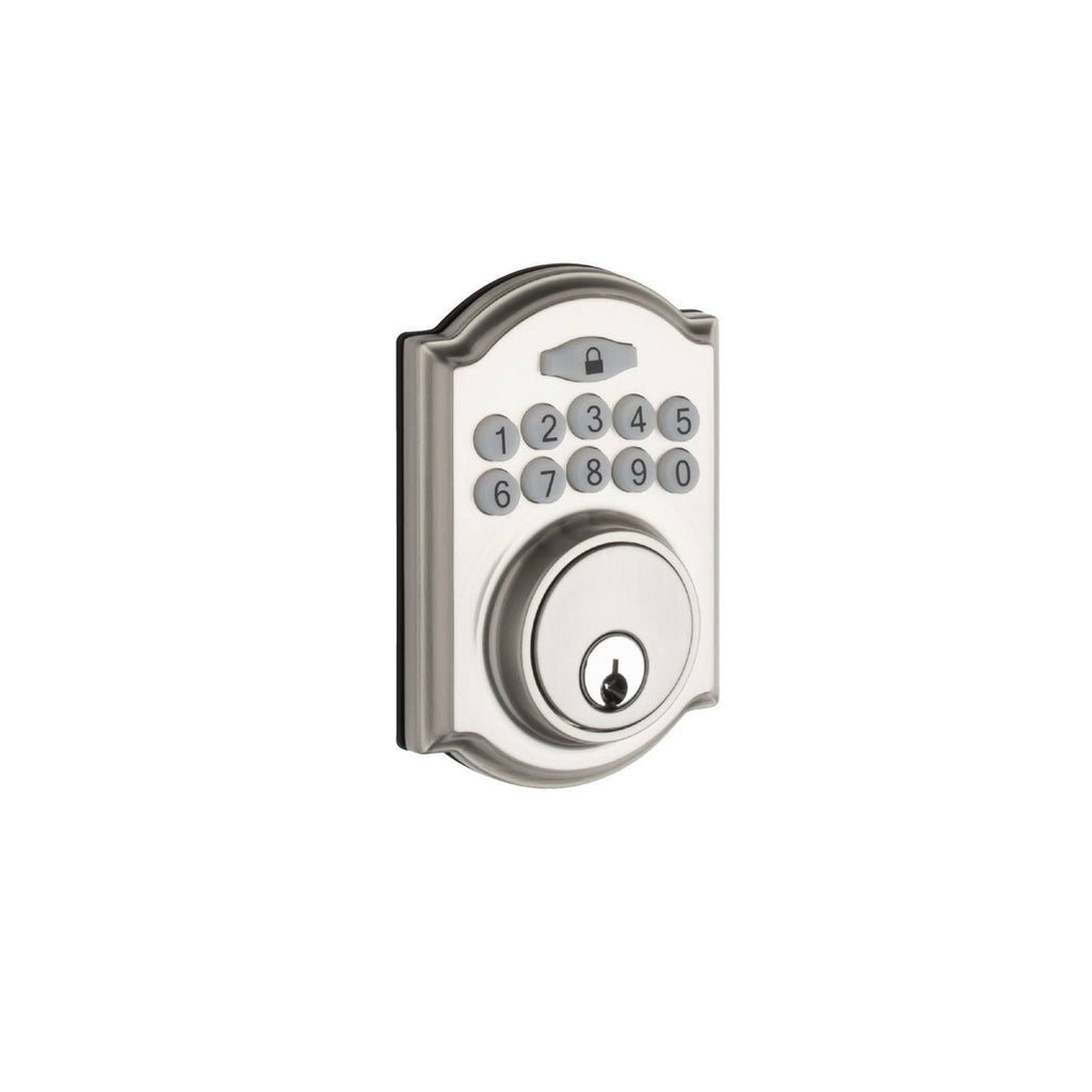 Satin Stainless Electronic Deadbolt T719727