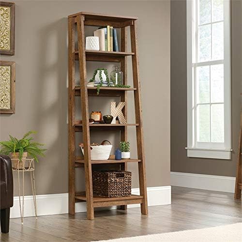 5 Shelf Bookcase in Vintage Oak B257016