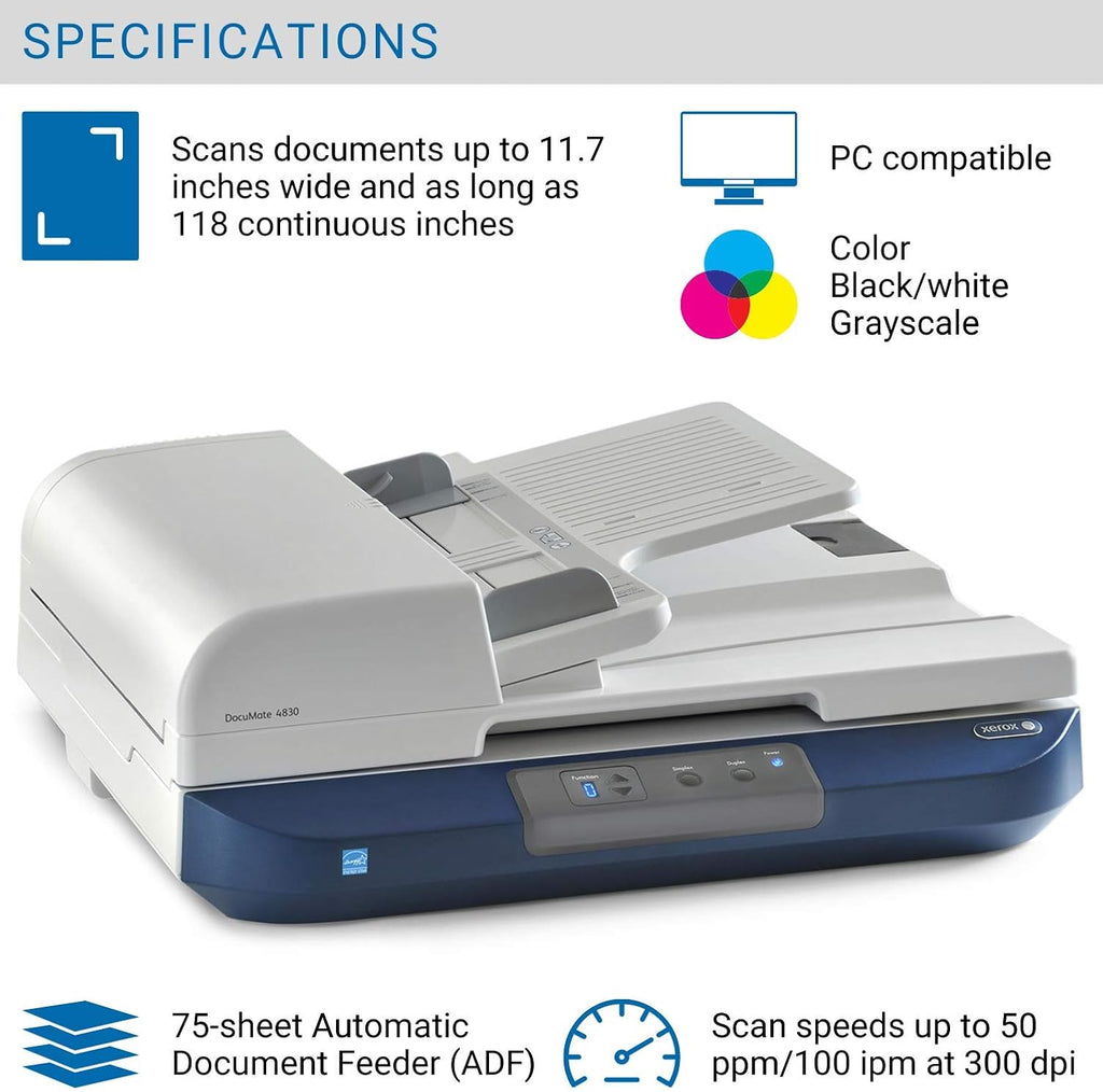 Duplex Document Scanner with Flatbed H699