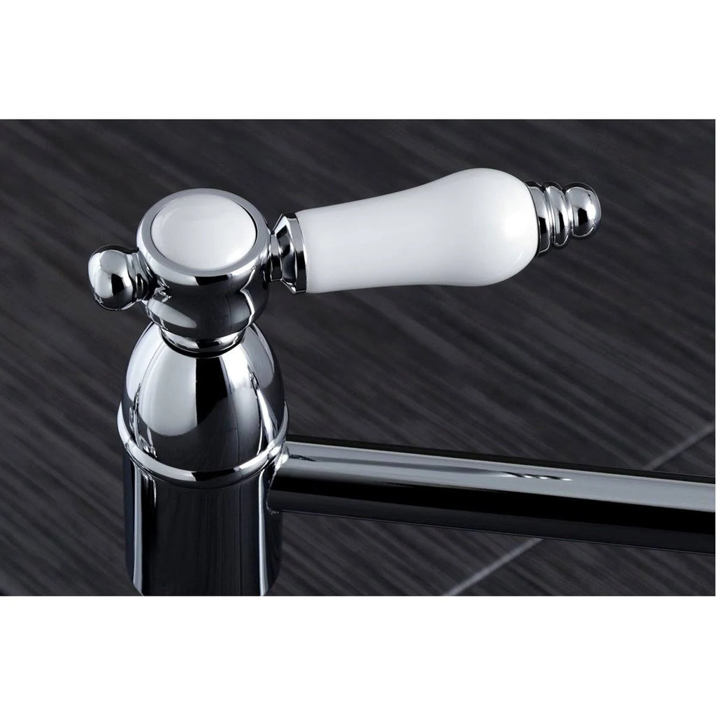 Antique Brass Wall Mount Pot Filler Kitchen Faucet A95253