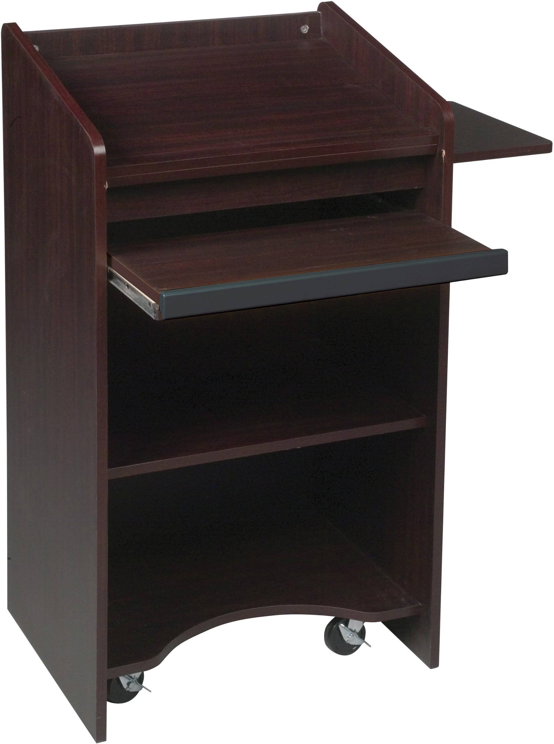 Mahogany Mobile Lectern V97985