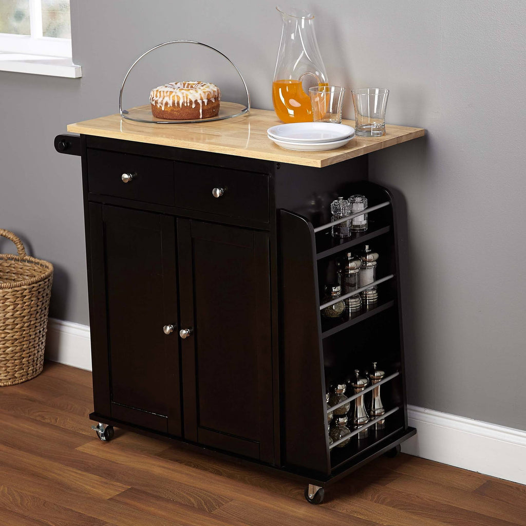 Kitchen Cart Black N311