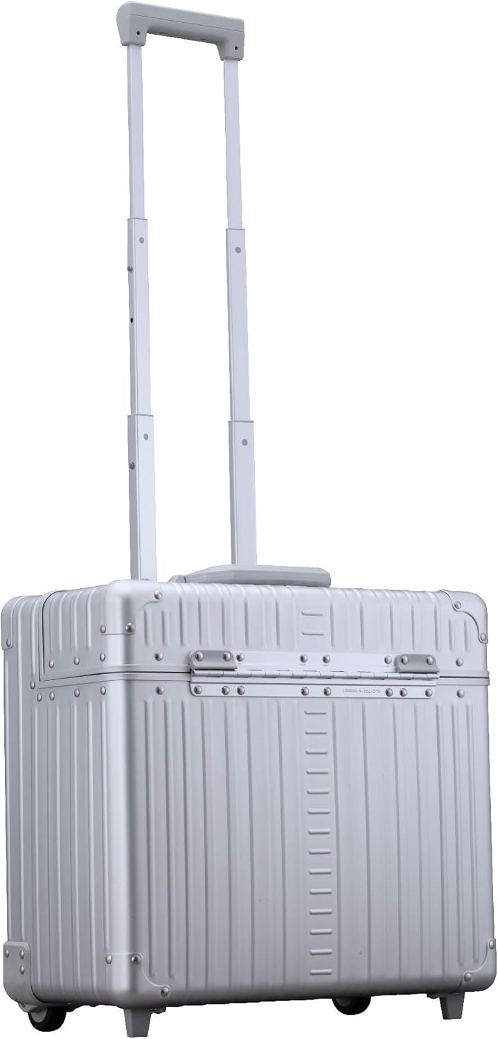 Black Two Wheels Pilot Laptop Travel Case U646646
