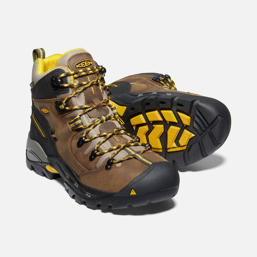 Brown 11.5 Work Boots U673576
