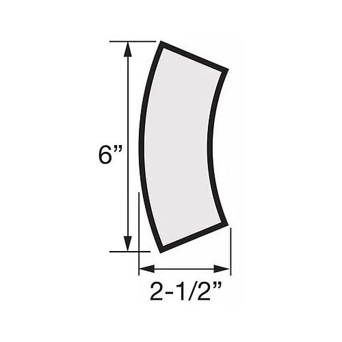 Floor Marking Tape, Blue, 6 ft x 2-1/2 in, Pack of 25 N783444