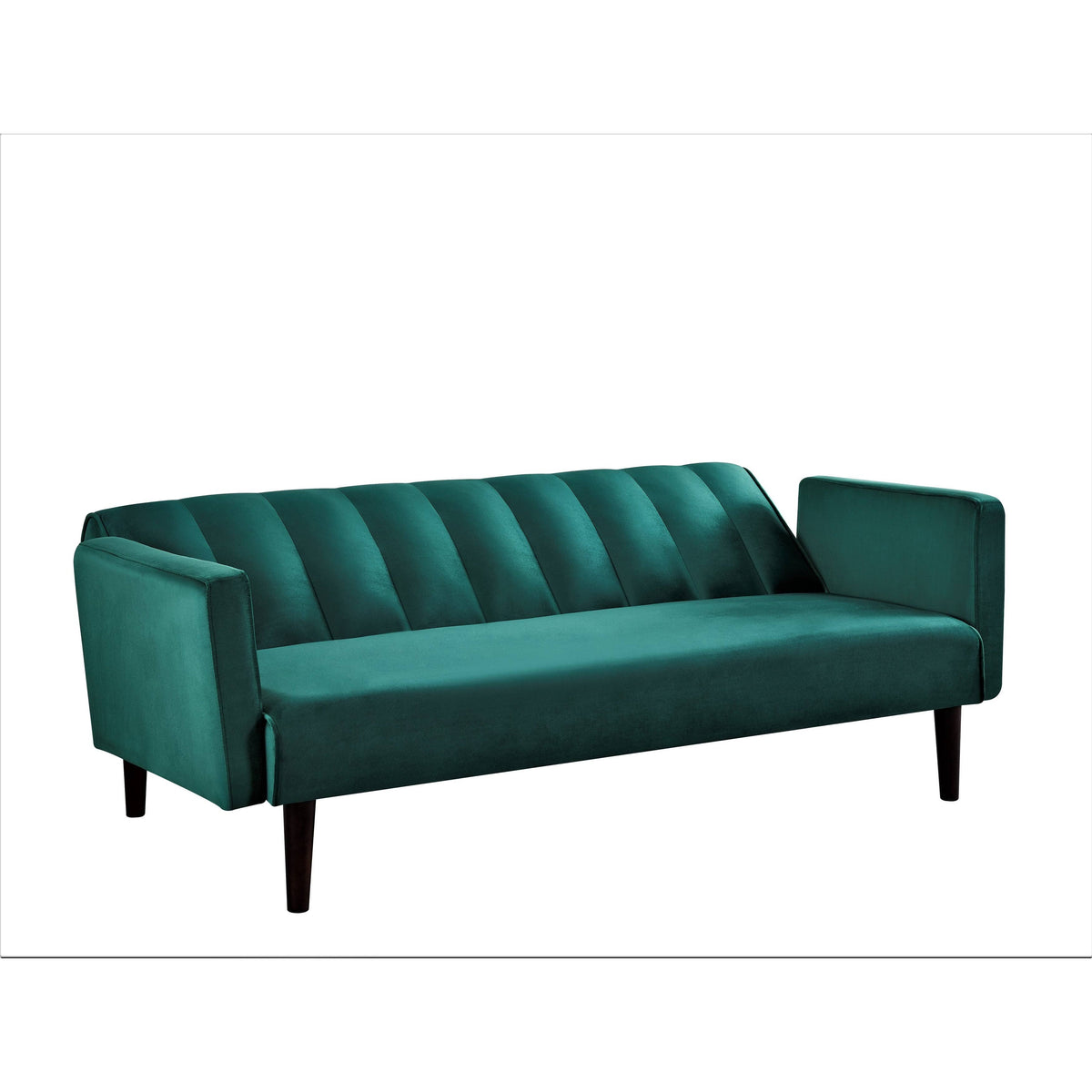 Striped Velvet Sofa Bed Sleeper V123816