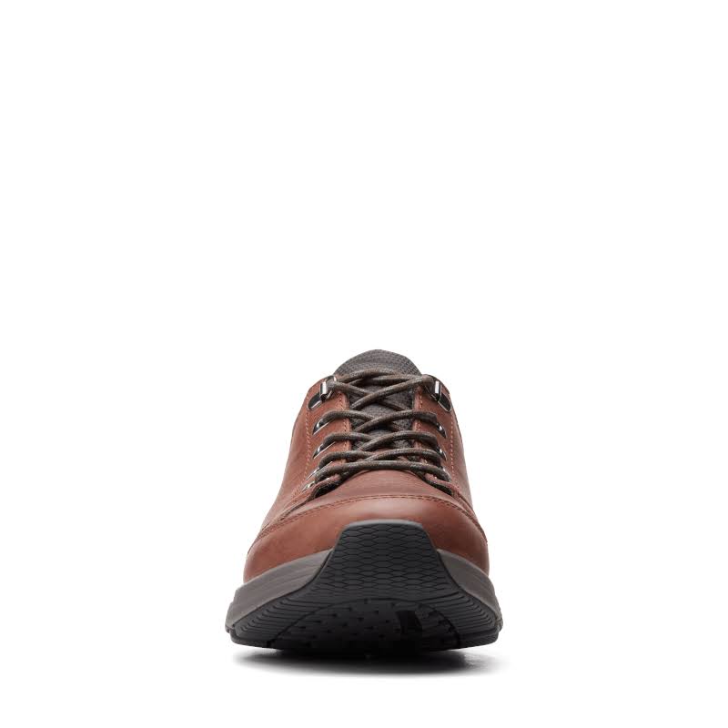 Brown Leather Casual Shoes F58122