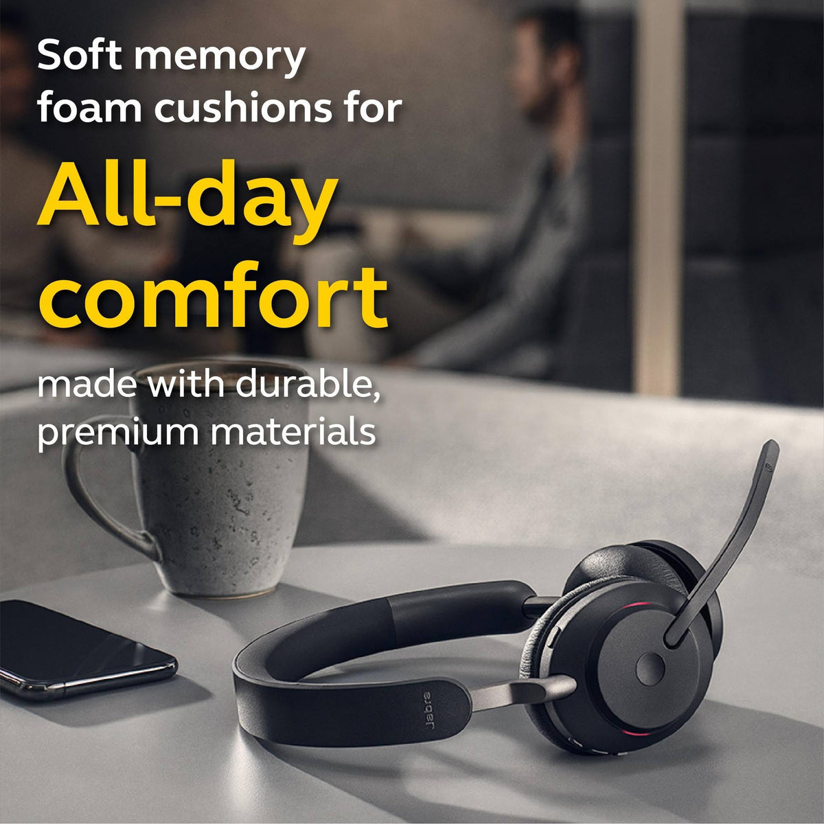 Black Wireless Headset T517