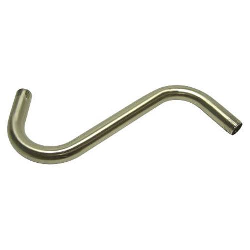 Satin Nickel 8x22 S Shape Shower Arm B353