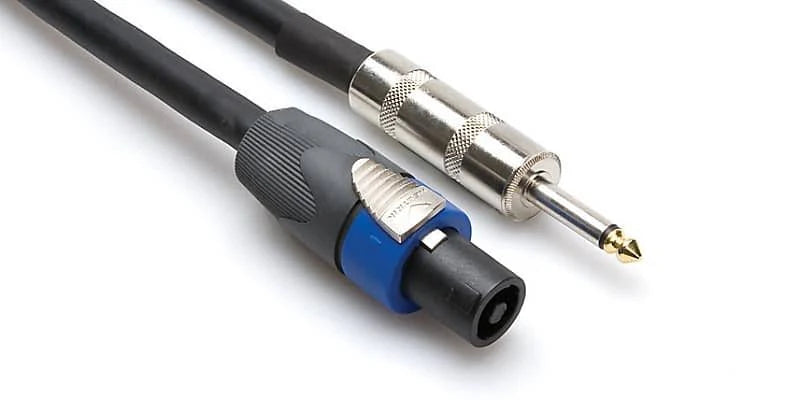 50 ft Speakon to 1/4 TS Speaker Cable D464846