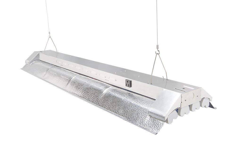 4 ft 8 Lamps Fluorescent Hydroponic Grow Light R71965
