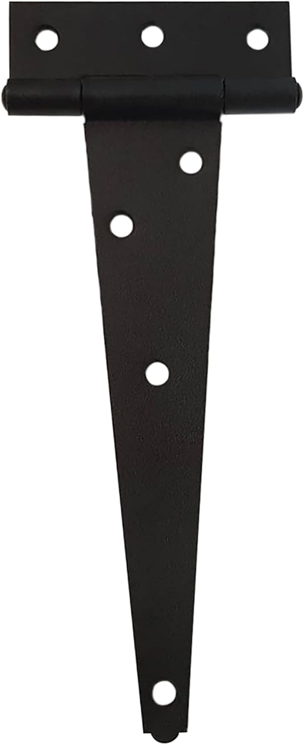 12” Steel Tee Hinge Matte Black 6 Pack L51894