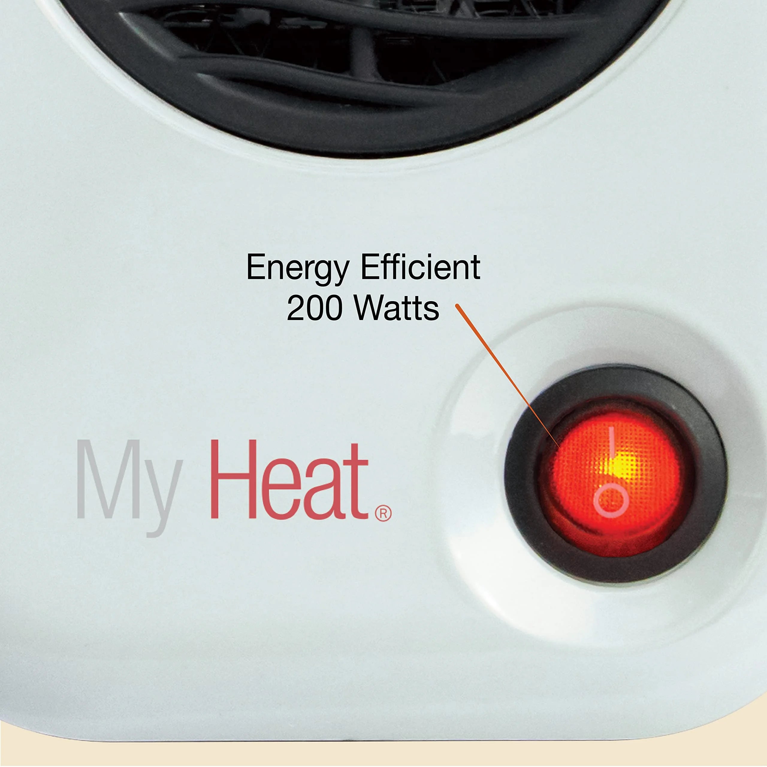 White Personal Heater J636629