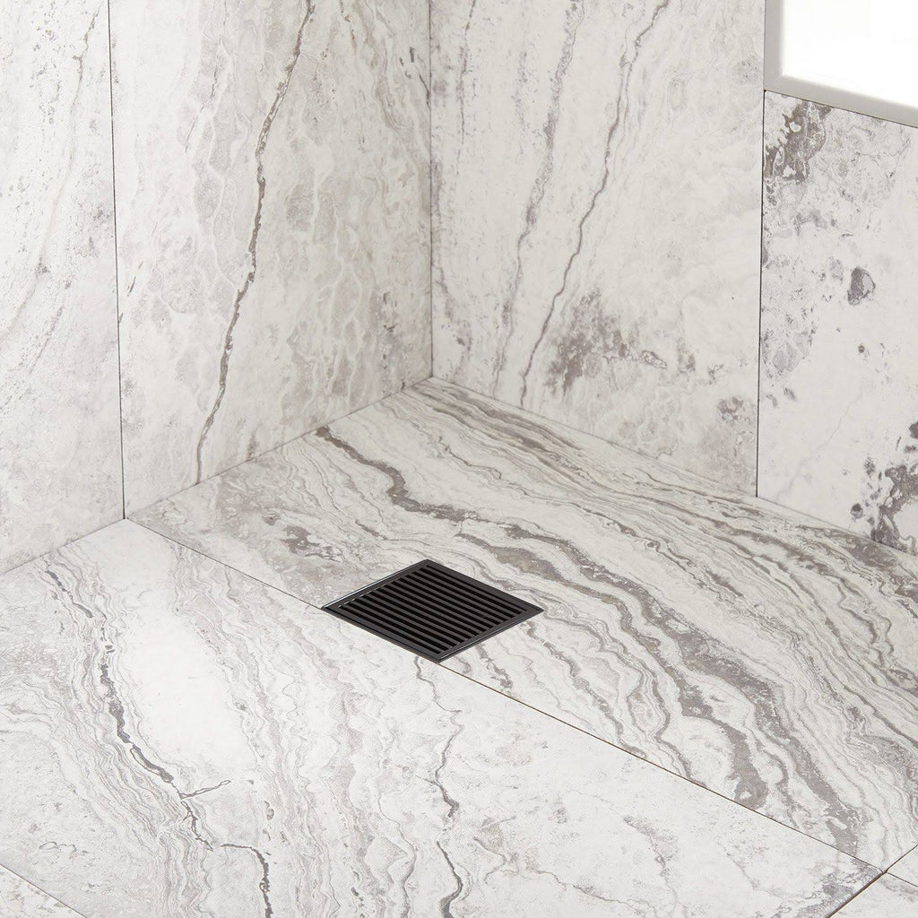 Matte Black Standard Shower Drain L7873