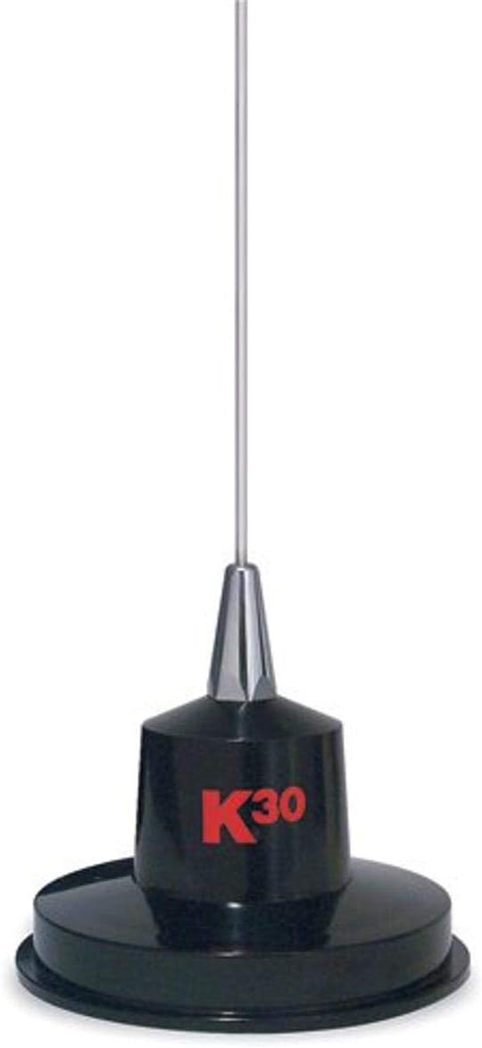 35" Stainless Steel CB Antenna, Black, Pack of 2 A483