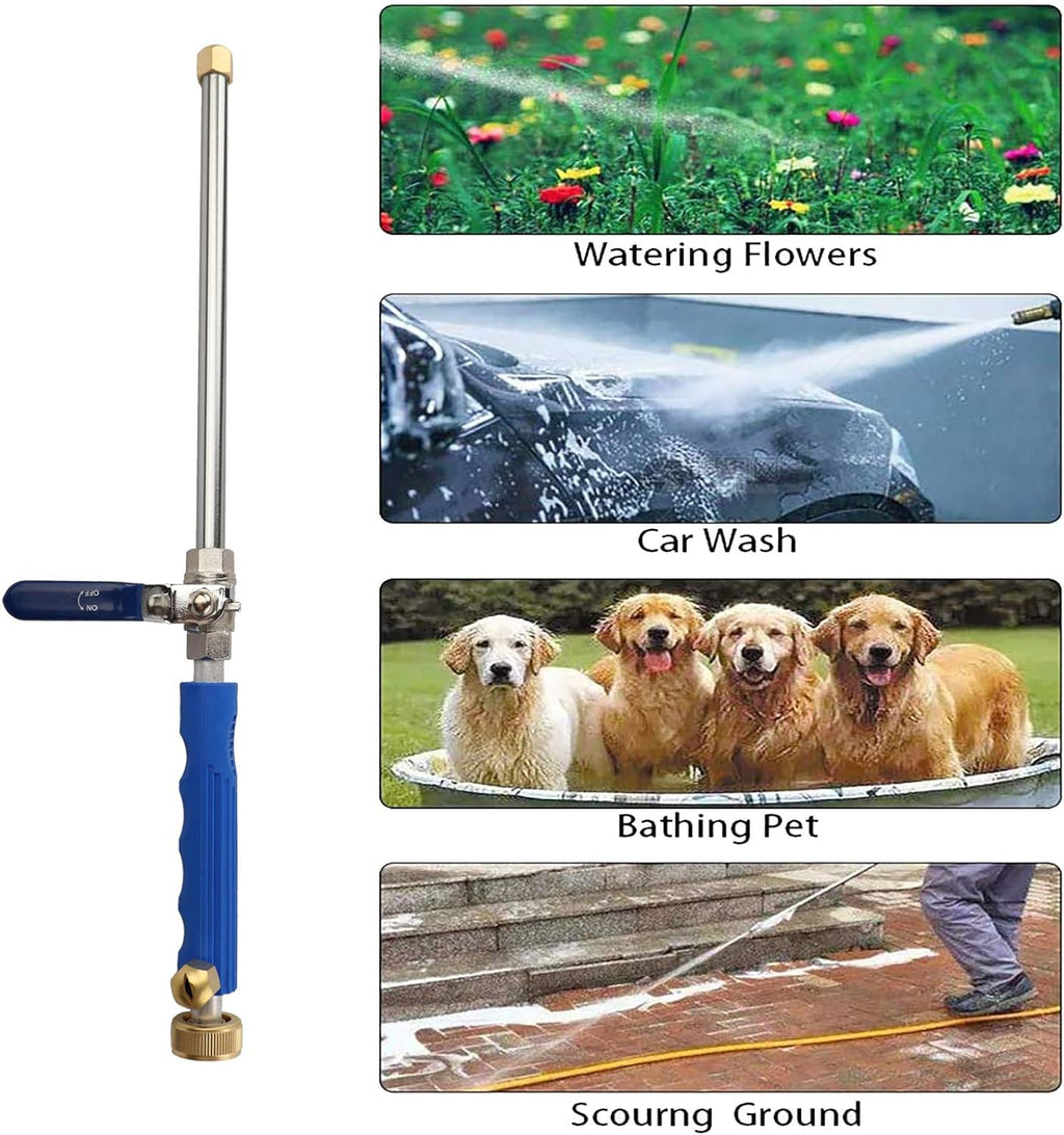 Blue Pack of 2 Power Washer Sprayer Wand with Flexible Hose Nozzle A703062
