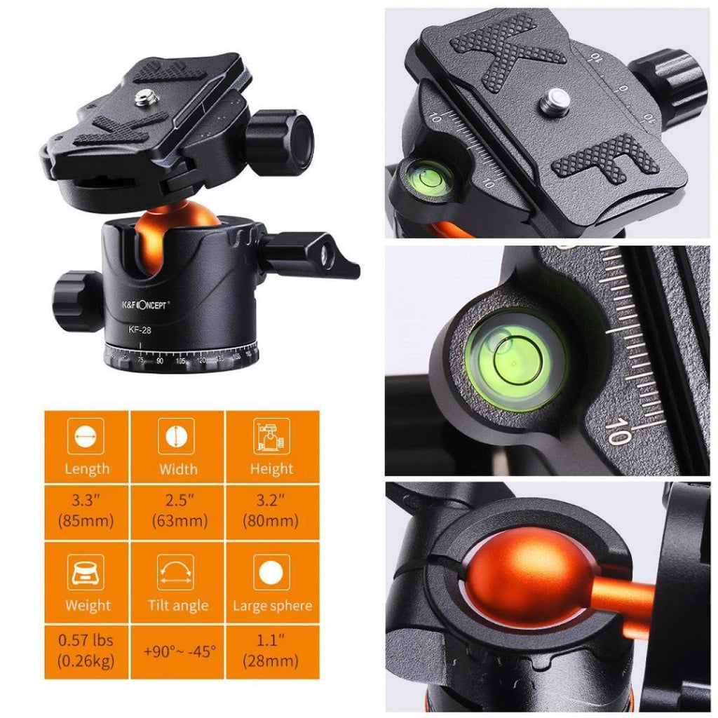 Aluminum Camera Tripod Portable Monopod J657