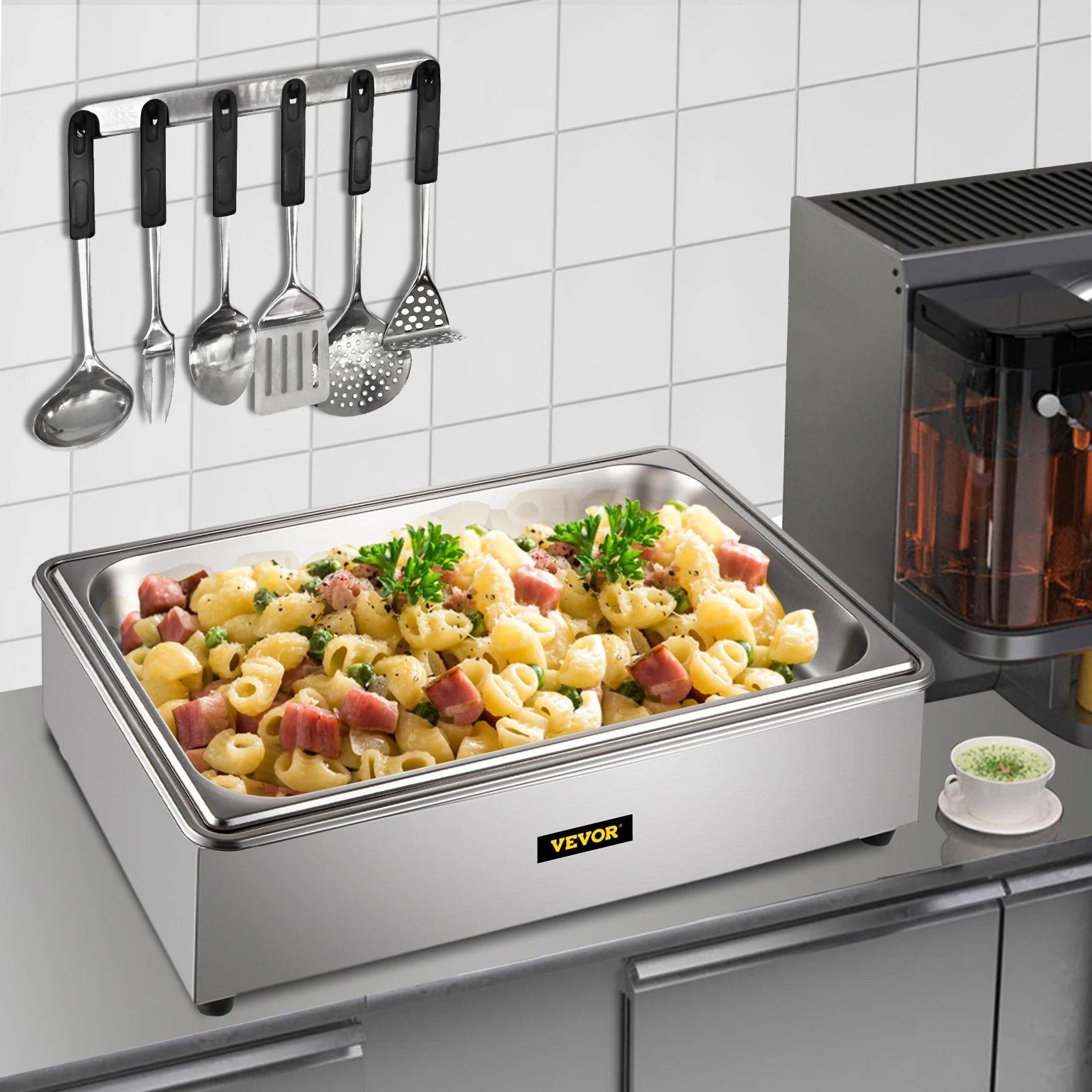 9.5 Quart Electric Stainless Steel Food Warmer P8469