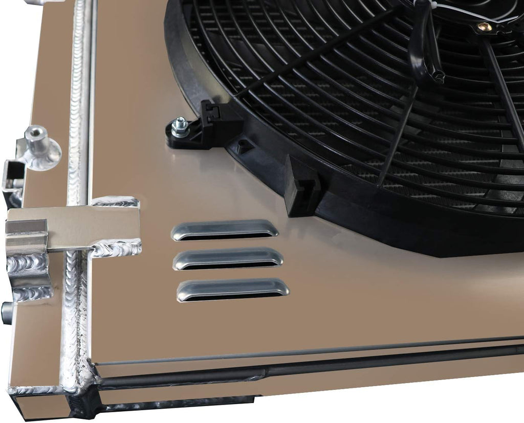 Aluminum Radiator with 16" Fan Shroud and Relay H420522