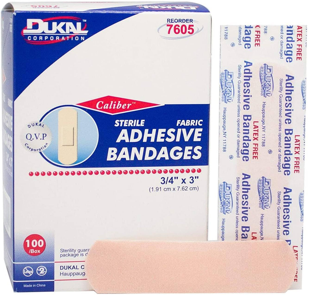 Sterile Fabric Adhesive Bandages with Non-Adherent Pad Q77998