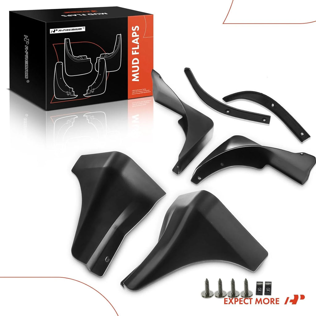 4-PC Splash Guard Mud Flaps Set D361