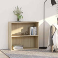 Sonoma Oak 2-Tier Book Cabinet Chipboard W540