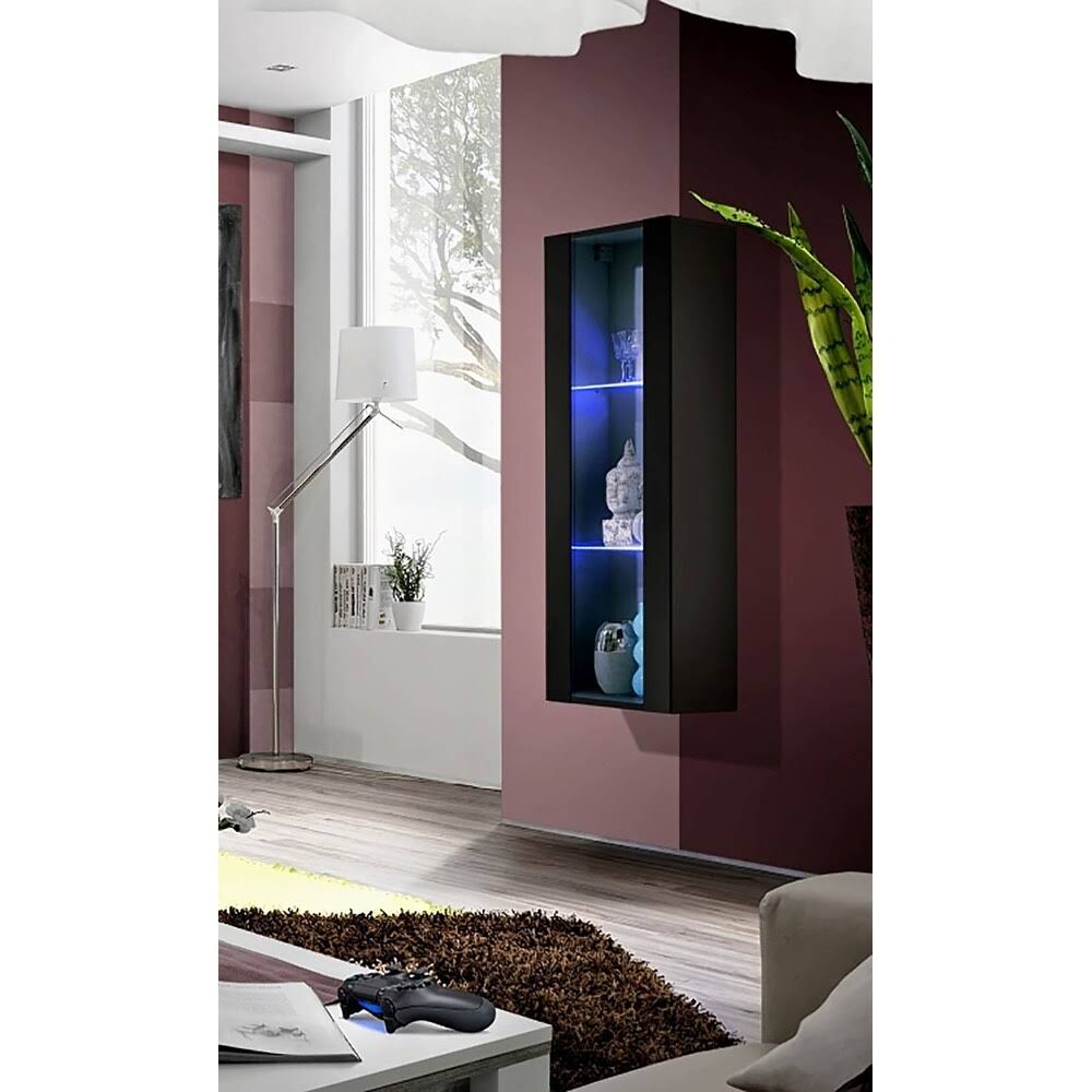 White Wall-Mounted Bookcase I13441