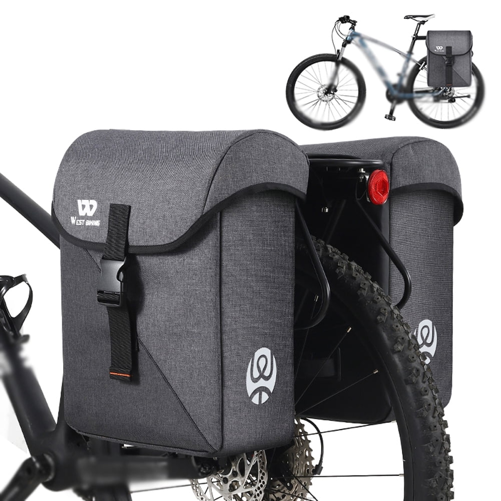 Bike Rear Seats Bag 35L Double Luggage Carriers Y16962