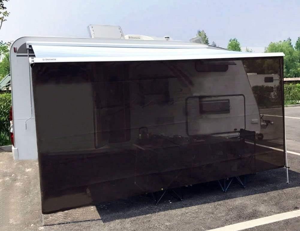 Beige Mesh RV Awning Sun Shade Screen 8' X 12'3'' G1744