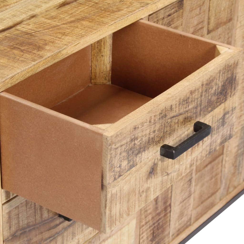 Solid Mango Wood Sideboard with Drawer Storage G24039