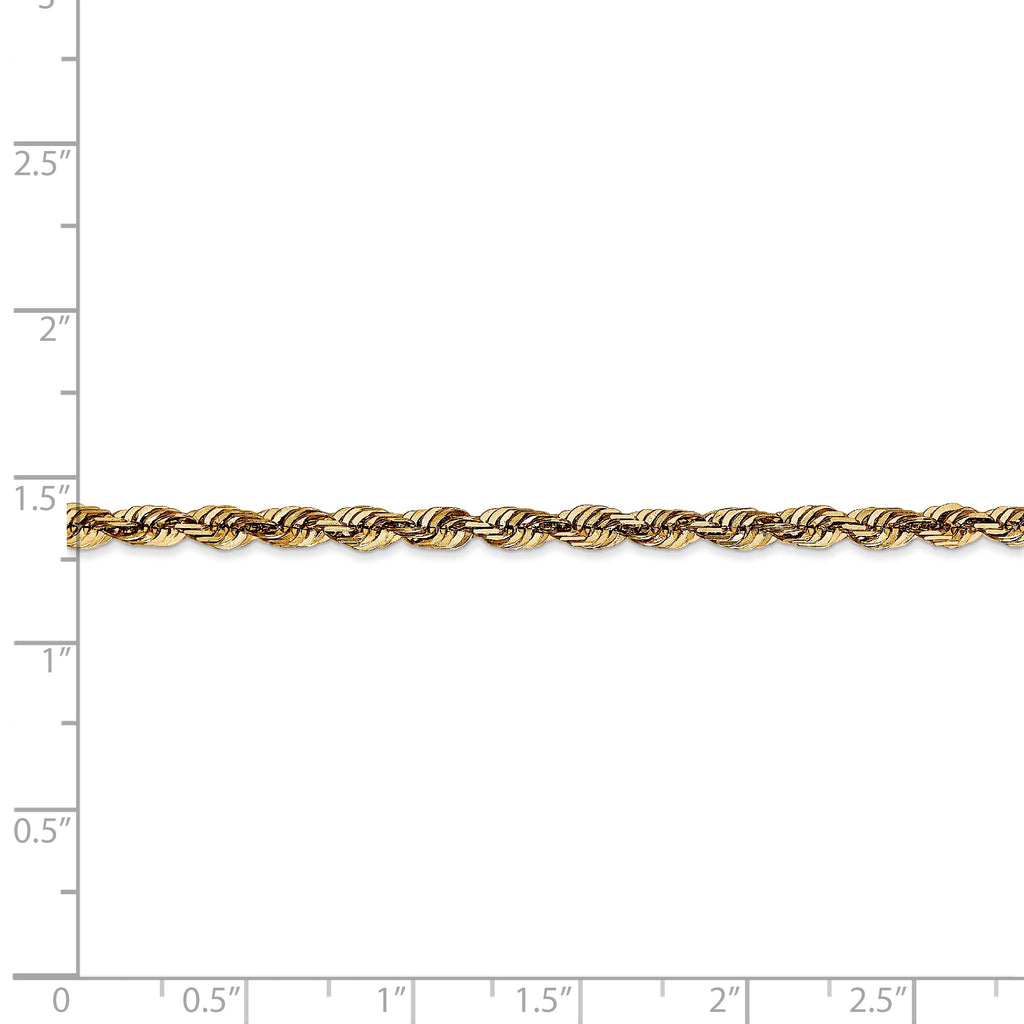 14k 4mm Rope Chain D504591