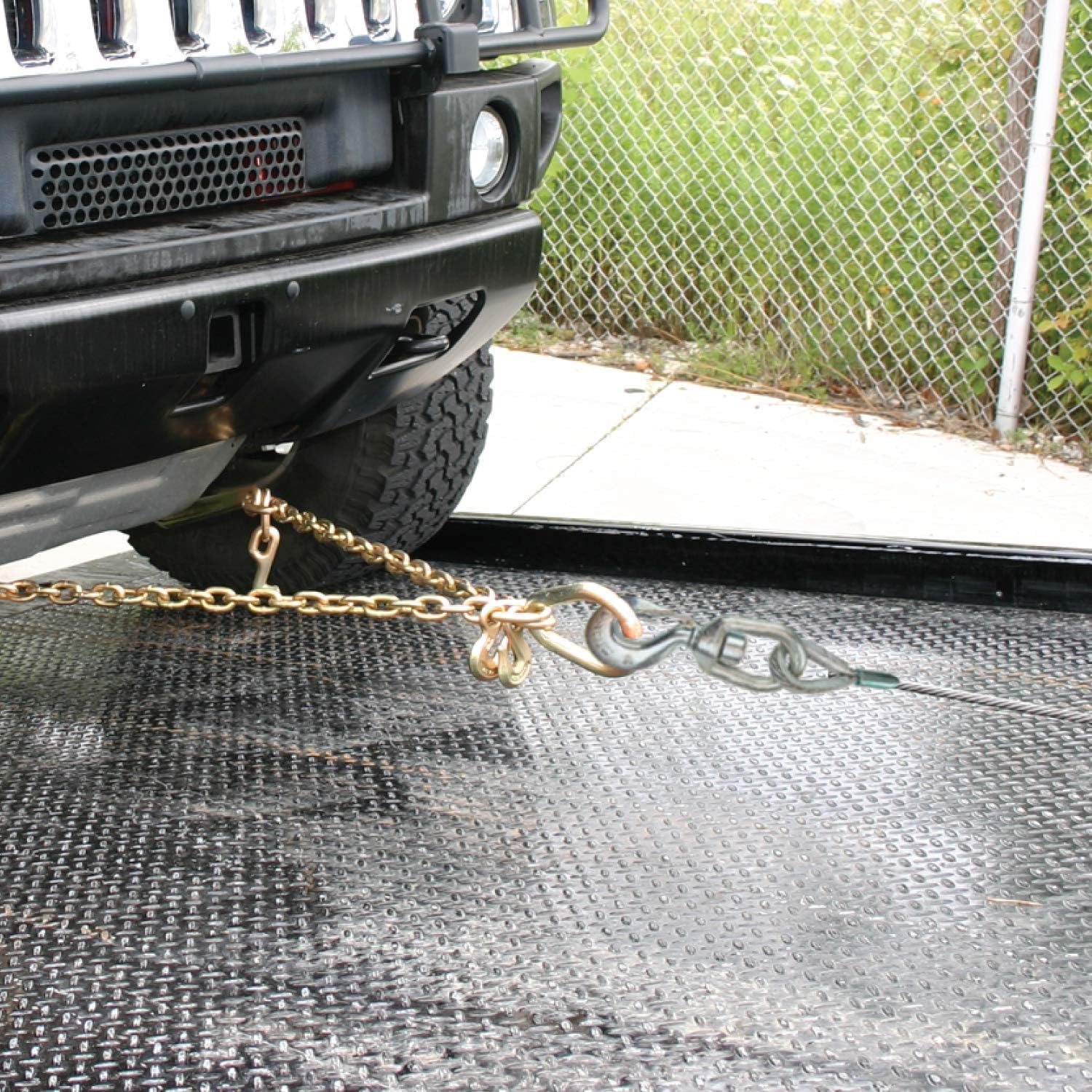 Steel Core Winch Cable with Swivel Hook, 3/8 Inch x 75 Foot, 14,000 Lbs. Minimum Breaking Strength H95712